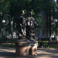 Photo taken at Памятник Кирилу и Мефодию by Алиса В. on 8/3/2020