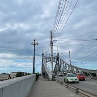 Photo taken at Староволжский мост by Алиса В. on 6/9/2021