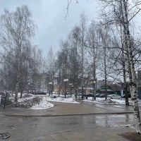 Photo taken at Аллея на пересечении ул. Можайского и бул. Гусева by Алиса В. on 3/18/2021