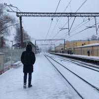 Photo taken at Ж/д станция «Татьянино» by Natalya N. on 12/23/2018