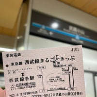 Photo taken at Musashi-koyama Station (MG03) by ろへ on 9/17/2023