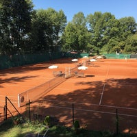 Photo taken at Tenis Baník Praha by Ales B. on 8/1/2018
