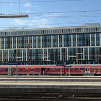 Photo taken at München Hauptbahnhof by Nanachi A. on 5/8/2013