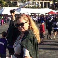 Photo taken at Race for the Rescues@ the Rose Bowl by Rebekah A. on 11/16/2014