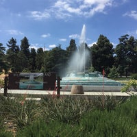 Photo taken at Mulholland Fountain by Rebekah A. on 5/27/2017
