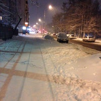 Photo taken at Улица Анохина by Natashuella on 2/2/2015