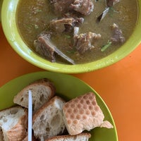 Photo taken at Haji M. Abdul Rajak Stall (Kambing Soup) by D A. on 1/25/2020