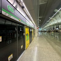 Photo taken at Changi Airport MRT Station (CG2) by D A. on 1/22/2024