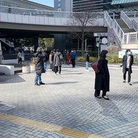 Photo taken at Smoking Area - Shinagawa Sta. Konan Exit by 🍀 . on 3/5/2022