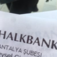 Photo taken at Halkbank by Sweety A. on 4/29/2019