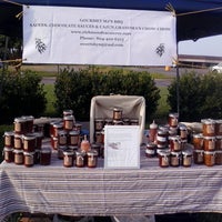 Photo taken at West end Farmers Market Gourmet Mj&amp;#39;s BBQ Sauces and Dry Rubs by West end Farmers Market Gourmet Mj&amp;#39;s BBQ Sauces and Dry Rubs on 4/28/2014