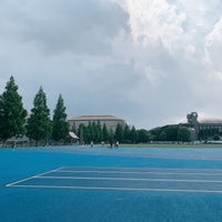 Photo taken at 等々力補助陸上競技場 by Taiga S. on 5/30/2021