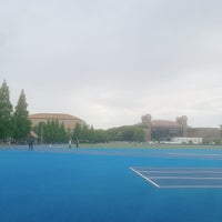 Photo taken at 等々力補助陸上競技場 by Taiga S. on 6/13/2021
