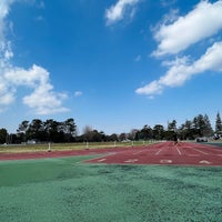 Photo taken at 和田堀公園 第2競技場 (済美山運動場) by Taiga S. on 3/10/2023