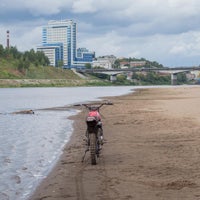 Photo taken at Городской пляж by Андрей Р. on 8/17/2015
