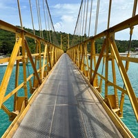 Photo taken at Suspension Bridge Lembongan - Ceningan by Roman on 2/28/2023