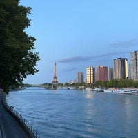 Photo taken at Pont Mirabeau by Tata M. on 8/28/2023