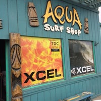 Photo taken at Aqua Surf Shop by Mr M. on 10/3/2014