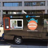 Photo taken at meatball nation foodtruck by Baratunde on 11/26/2012