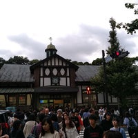 Photo taken at 原宿駅前交差点 by Clara 　. on 10/6/2019