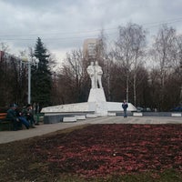 Photo taken at Памятник космической дружбе СССР и Чехословакии by Максим Л. on 3/25/2015