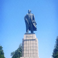 Photo taken at Памятник В.И. Ленину by Кристиан М. on 7/9/2021