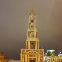 Photo taken at Колокольня Казанского Богородичного мужского монастыря by Кристиан М. on 1/6/2021