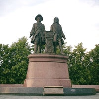 Photo taken at Памятник Татищеву и де Геннину by Кристиан М. on 7/3/2021