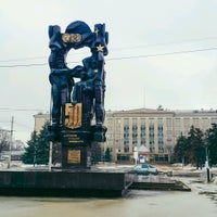 Photo taken at памятник металлургам by Кристиан М. on 2/24/2017