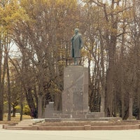 Photo taken at Памятник Ленину by Кристиан М. on 10/15/2021