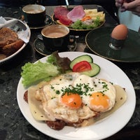 Photo taken at Café Karin by Elena on 9/19/2015