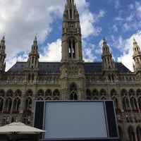 Photo taken at Film Festival am Rathausplatz by Ana B. on 8/28/2014
