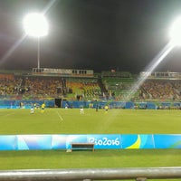 Das Foto wurde bei Estádio de Deodoro von Thais Caroline A. C. am 9/12/2016 aufgenommen