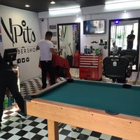 Photo taken at VPits Barber Shop by Luis G. on 10/31/2015