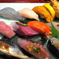 Photo taken at Sushi Aka Tombo by Luna D. on 11/18/2012