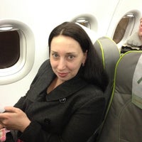 Photo taken at Flight S7 3273 from Novosibirsk to Vladivostok by Лидия М. on 3/4/2012