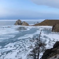 Photo taken at Хужир by Nikita S. on 2/24/2019