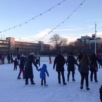 Photo taken at McCarren Ice Rink by Eric L. on 12/7/2013