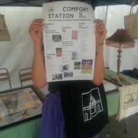 Photo taken at Comfort Station Booth by Raul B. on 6/29/2013