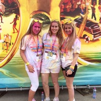 Photo taken at The Color Run by Florie V. on 9/6/2015