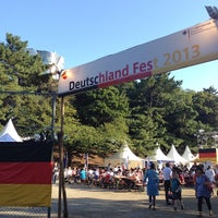 Photo taken at Deutschlandfest by Masaharu M. on 10/13/2013