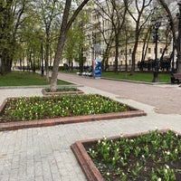 Photo taken at Покровский бульвар by Helene on 5/6/2021