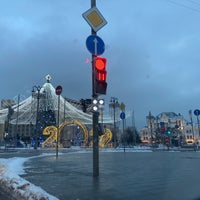 Photo taken at Lubyanskaya Square by Helene on 1/8/2022