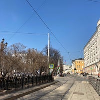 Photo taken at Покровский бульвар by Helene on 4/11/2021