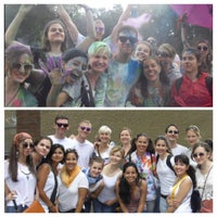 Photo taken at Holi Festival Of Colors by Nada A. on 6/15/2014