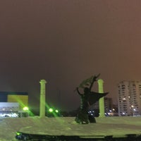 Photo taken at Площадь перед УСК им. Светланы Хоркиной by Эльвира Н. on 2/1/2019