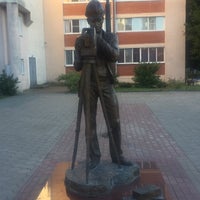 Photo taken at Памятник строителю by Эльвира Н. on 8/10/2017
