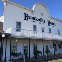 Photo taken at Brookville Hotel by Ed D. on 6/13/2014