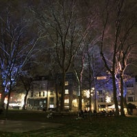 Photo taken at Islington Green by Greg O. on 11/28/2020