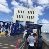 Photo taken at Woolwich Ferry by Greg O. on 6/30/2019